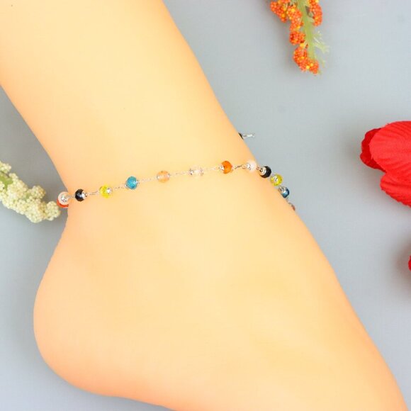 Handmade Anklet – A Stylish Choice for Women, Thoughtful Gift Idea, EVCH1451 - Picture 8 of 10